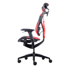 La GT - unità di elaborazione certificata 350 Mesh Swivel Gaming Chair Cool Vida High Back Seating Red