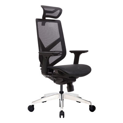 GTCHAIR ha lucidato ergo la sedia di scrittorio di alluminio Mesh Ergonomic Office Chair pieno