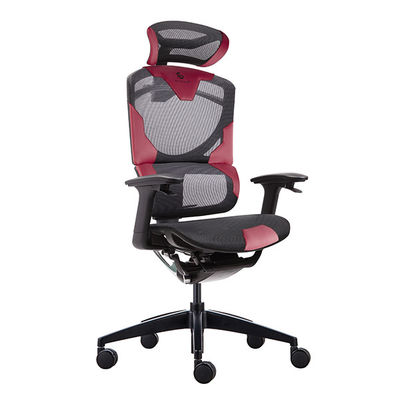 Base di nylon rossa nera di Wintex Mesh Gaming Chairs 340mm del bracciolo 4D