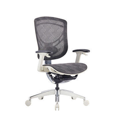 Ufficio della maglia di controllo di cavo dello spostamento di Grey Ergo Swivel Chair Paddle che mette ergo la sedia a sedere dell'ufficio