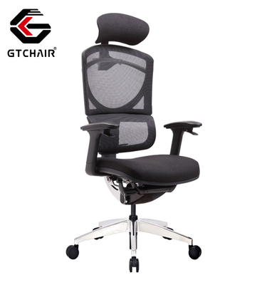 Ergonomic Mesh Back Office Chair 65mm With Lumbar Support High Back